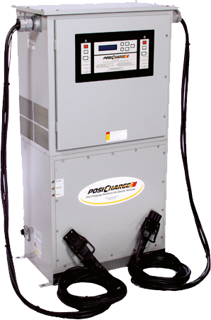 PosiCharge DVS 300 / 400 Dual-Vehicle Fast Charger