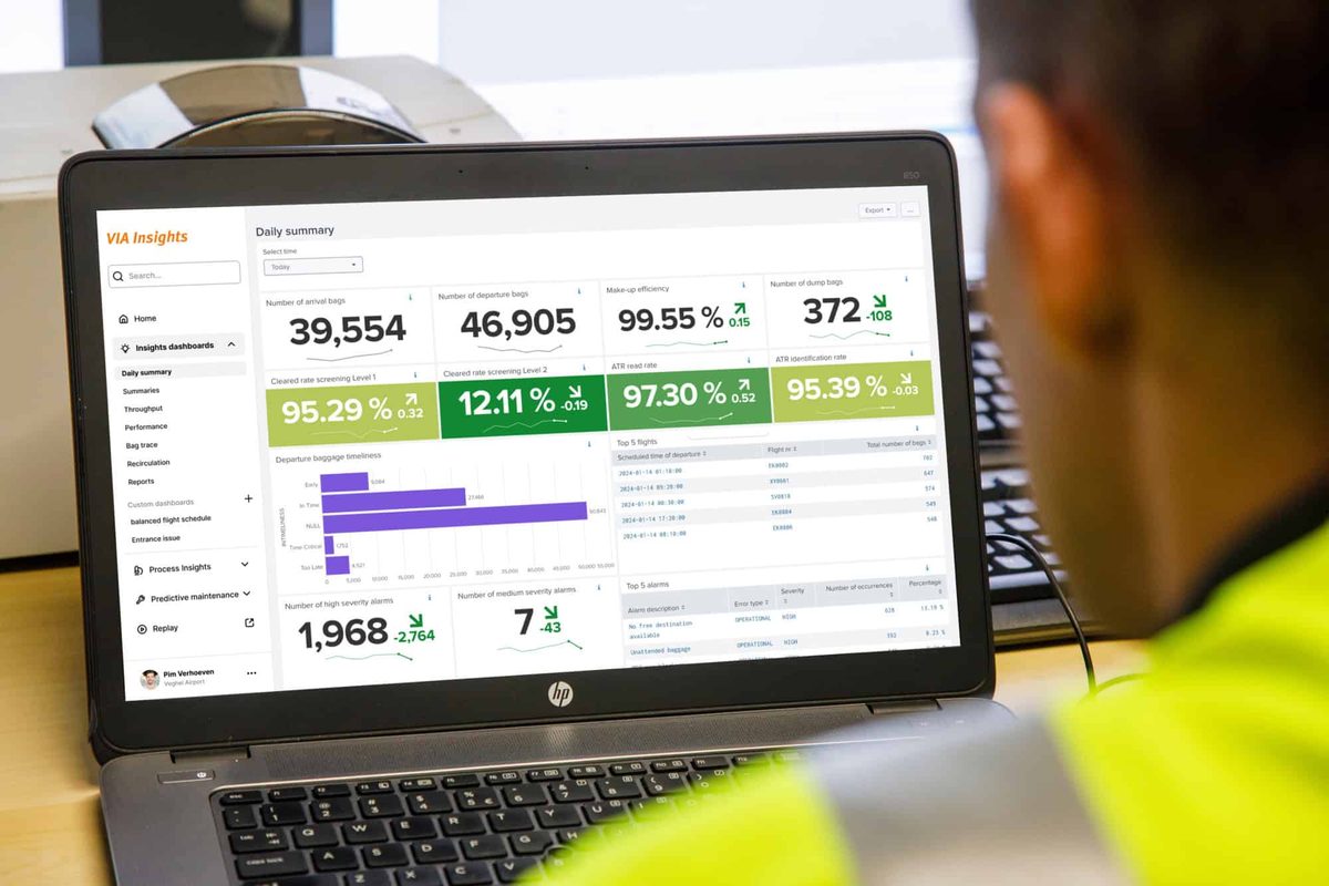 VIBES supervisory & control software (BHS / airport IT)